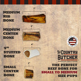 Beef Center Bones Small - 8 Pack