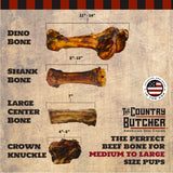 Beef Dino Bones - 2 Pack