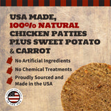 Patties Plus Chicken with Sweet Potato & Carrot - 5 Count