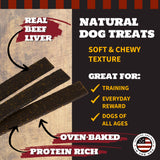 Beef Liver Blend Jerky - 7 Ounces
