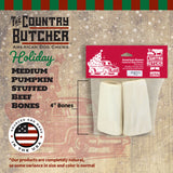 Pumpkin Flavor Filled Bone Medium (Holiday)