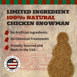 Snowman Fun Shapes Chicken Blend Patties - (Holiday)