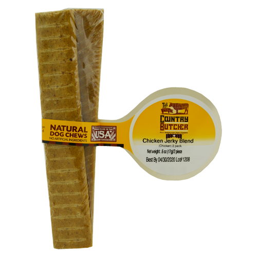 Chicken Jerky Blend for Dogs 100 percent USA sourced and raised dog treats and chews