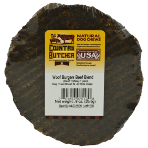 Woof Burgers Beef Blend