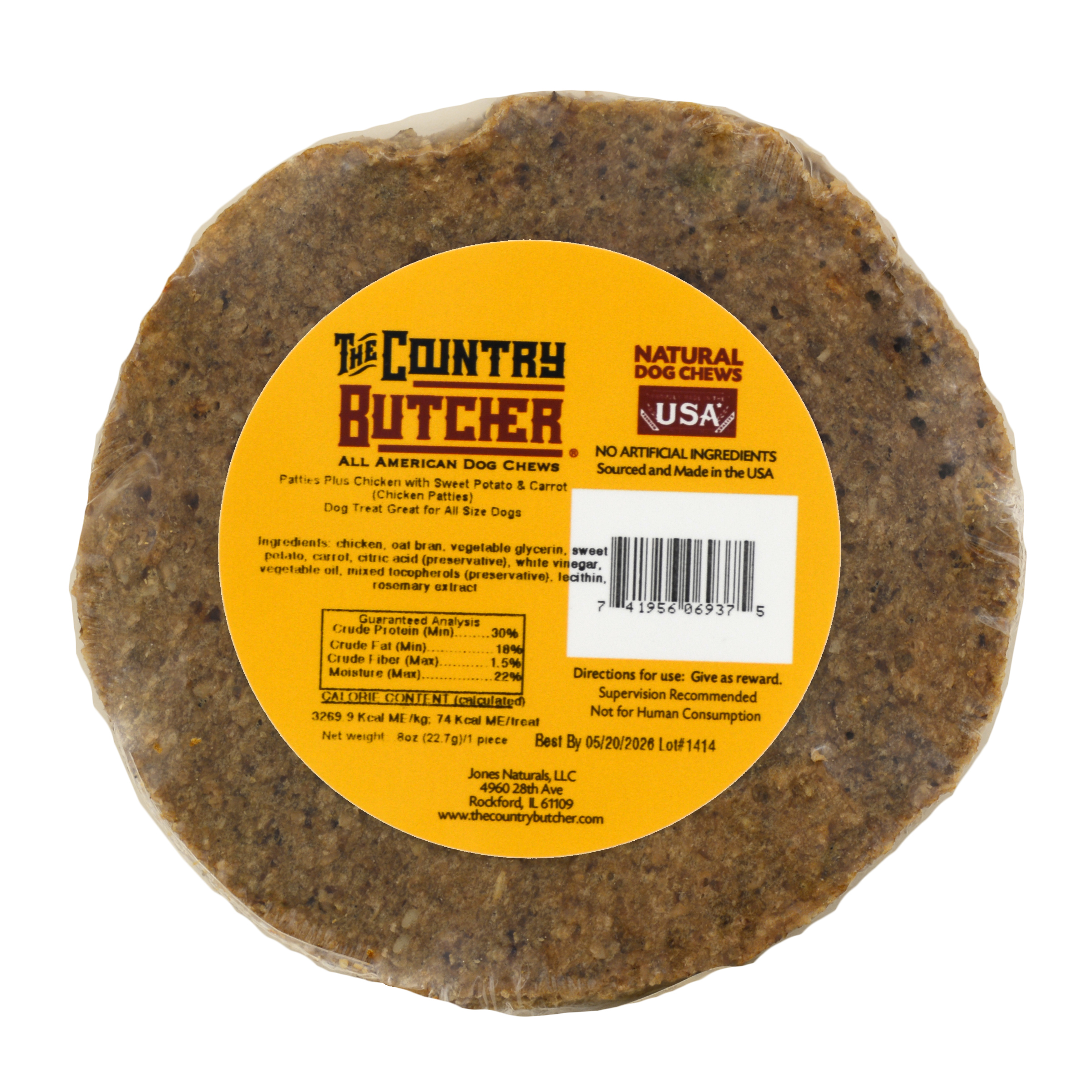 Patties Plus Chicken with Carrot & Sweet Potato - Image 2